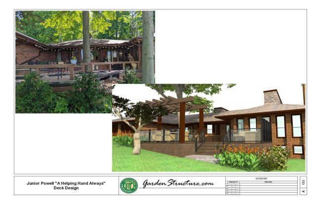 Deck Design before and after