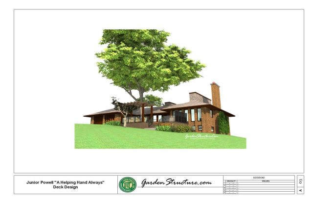 Deck Design Concepts 3D photorealistic