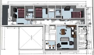 basement renovation for a home in Barrie ON