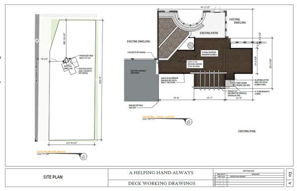 Deck Building Plans Permit Barrie