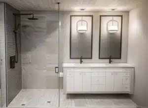 Washroom concept addition in Tiny Ontario