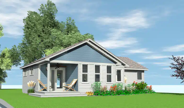 concept for an addition in Tiny Ontario a