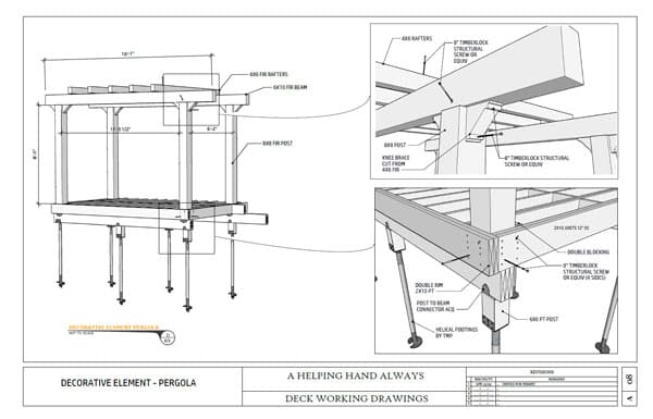 Pergola Details Building