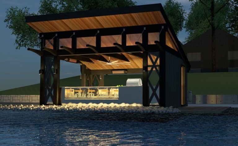 On the Water Concept Design Cabana